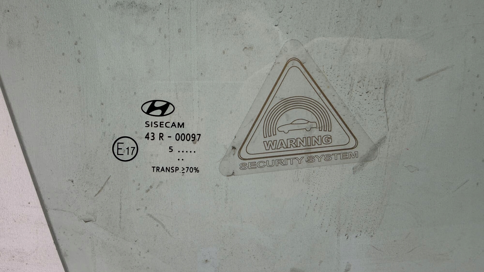HYUNDAI I20 II COUPE 3D 3 door window right side 15 ROK