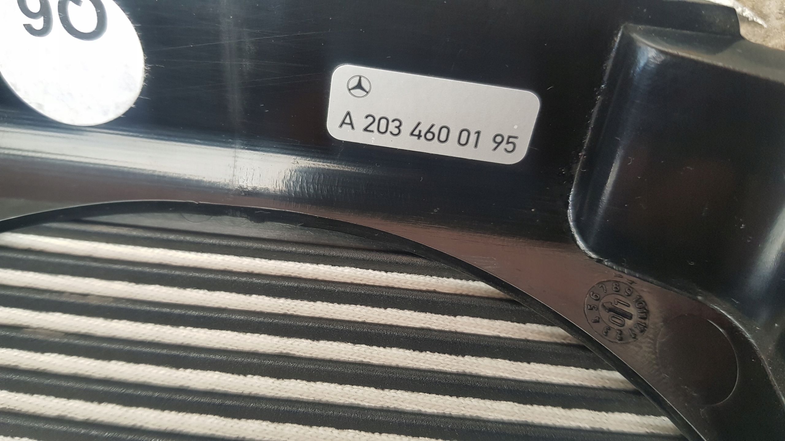 MERCEDES W203 kryt obal volantu