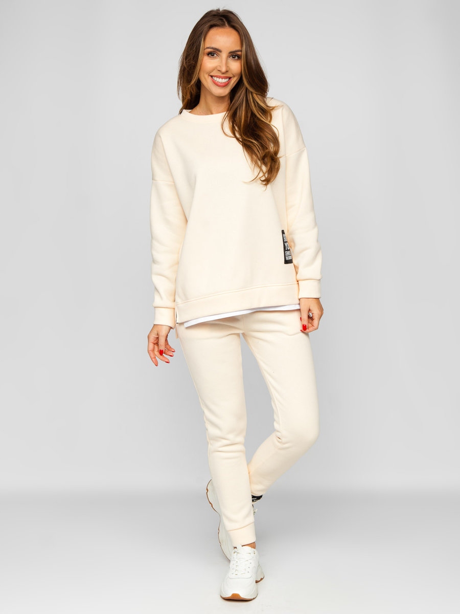 Teplákovka Tepláková Souprava Světle Růžová T2247 Denley_l