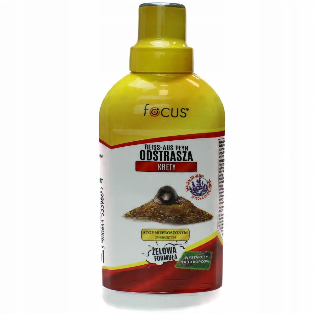 

Focus skuteczny płyn na krety 10 kopców 500ml