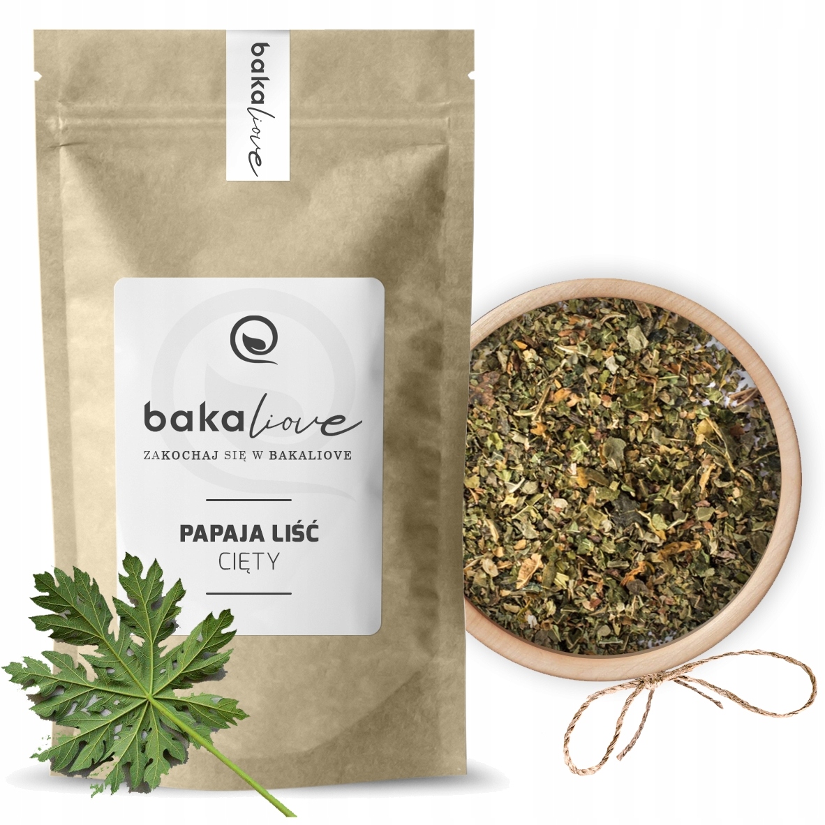 

Papaja liść cięty, suszony Indie 250g