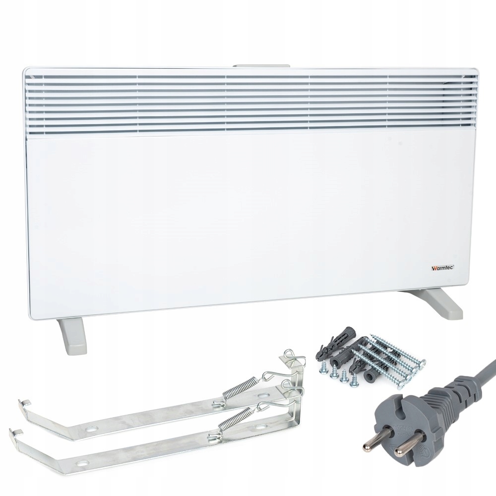 Grzejnik elektryczny konwektorowy energooszczędny termostat 2500W Ewx-Zdjęcie-0