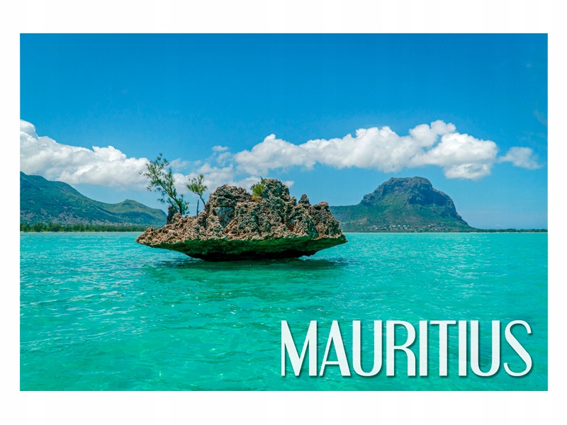 

Mauritius Wyspa Ocean Magnes na lodówkę