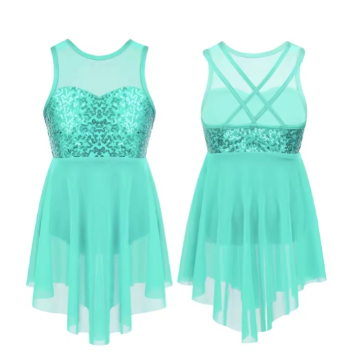 Strój Sukienka Body Sukienka Tutu Do Tańca 140 Nr 2292