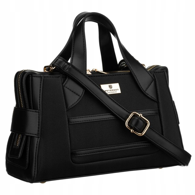 Dámská kabelka přes rameno městská kabelka elegantní přes rameno, prostorná, Peterson