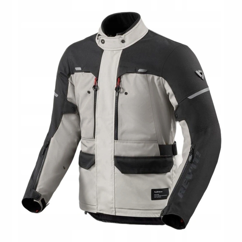 Textilná bunda Revit Outback 5 H2O Silver/black strieborná čierna
