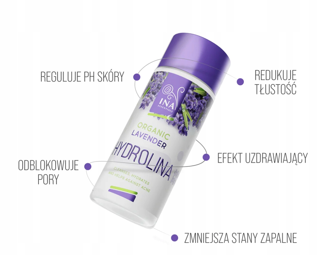Inaessentials 150 ml woda lawendowa Marka InaEssentials