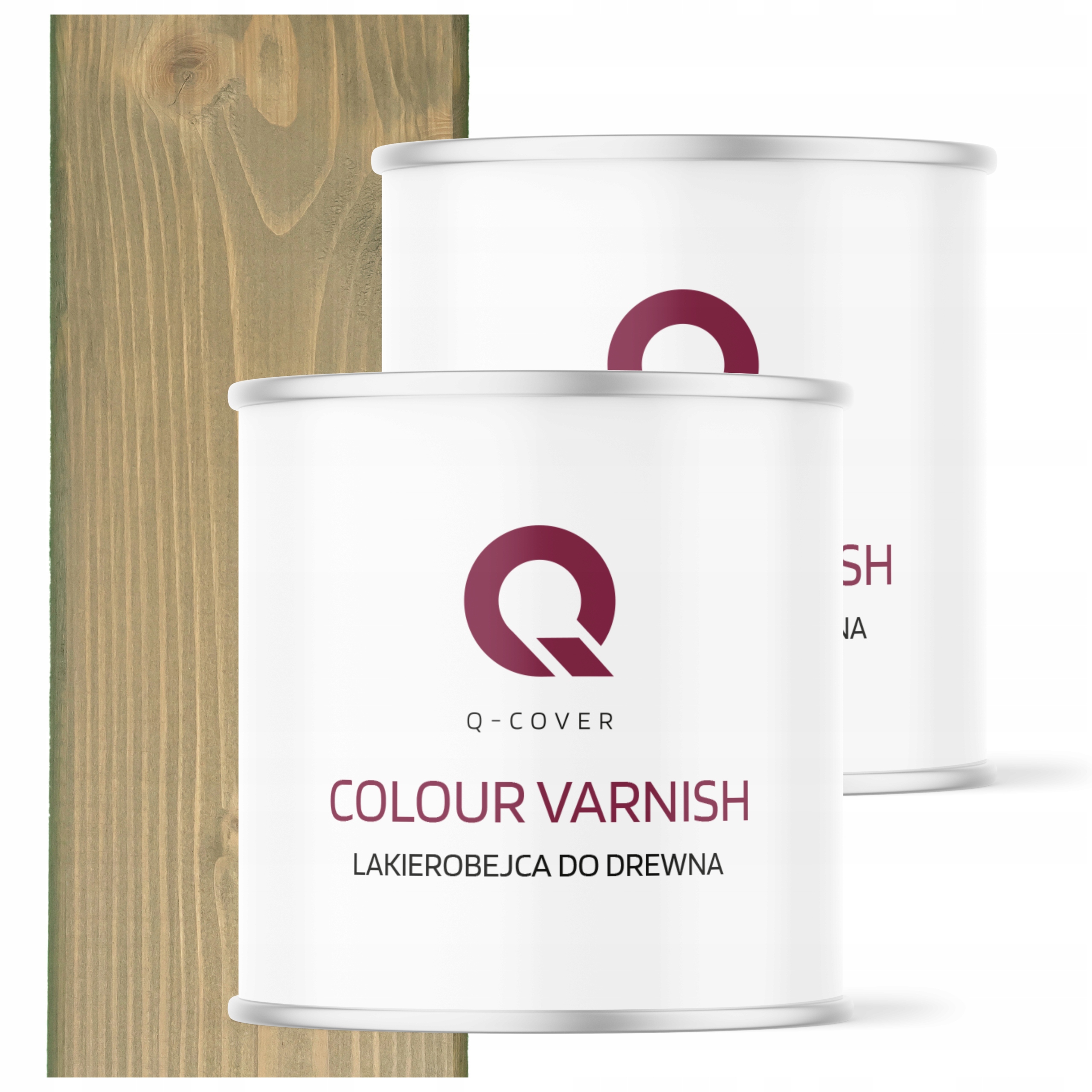 Lakierobejca na drevo a ploty Dekoratívny nábytok Šedá v Žltom saténe 2,5L