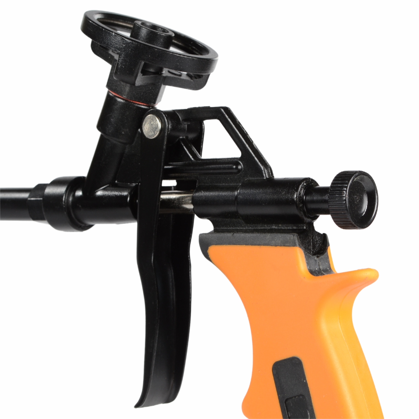 PISTOLET DO PIANKI PIANY MONTAŻOWEJ METALOWY MOCN Seria BLACK FOAM GUN SERIES