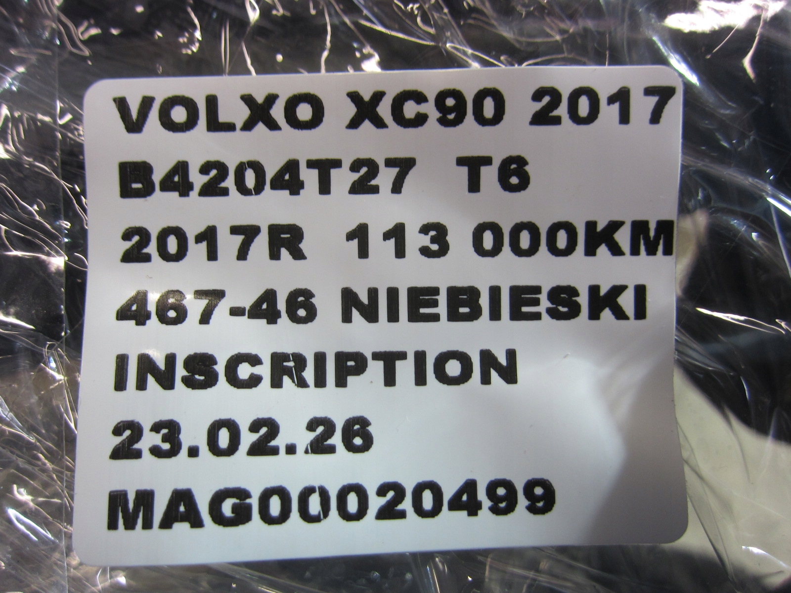 VOLVO XC90 II XC 90 bonnet hinges hinge left right KOMPLET 31352879 467