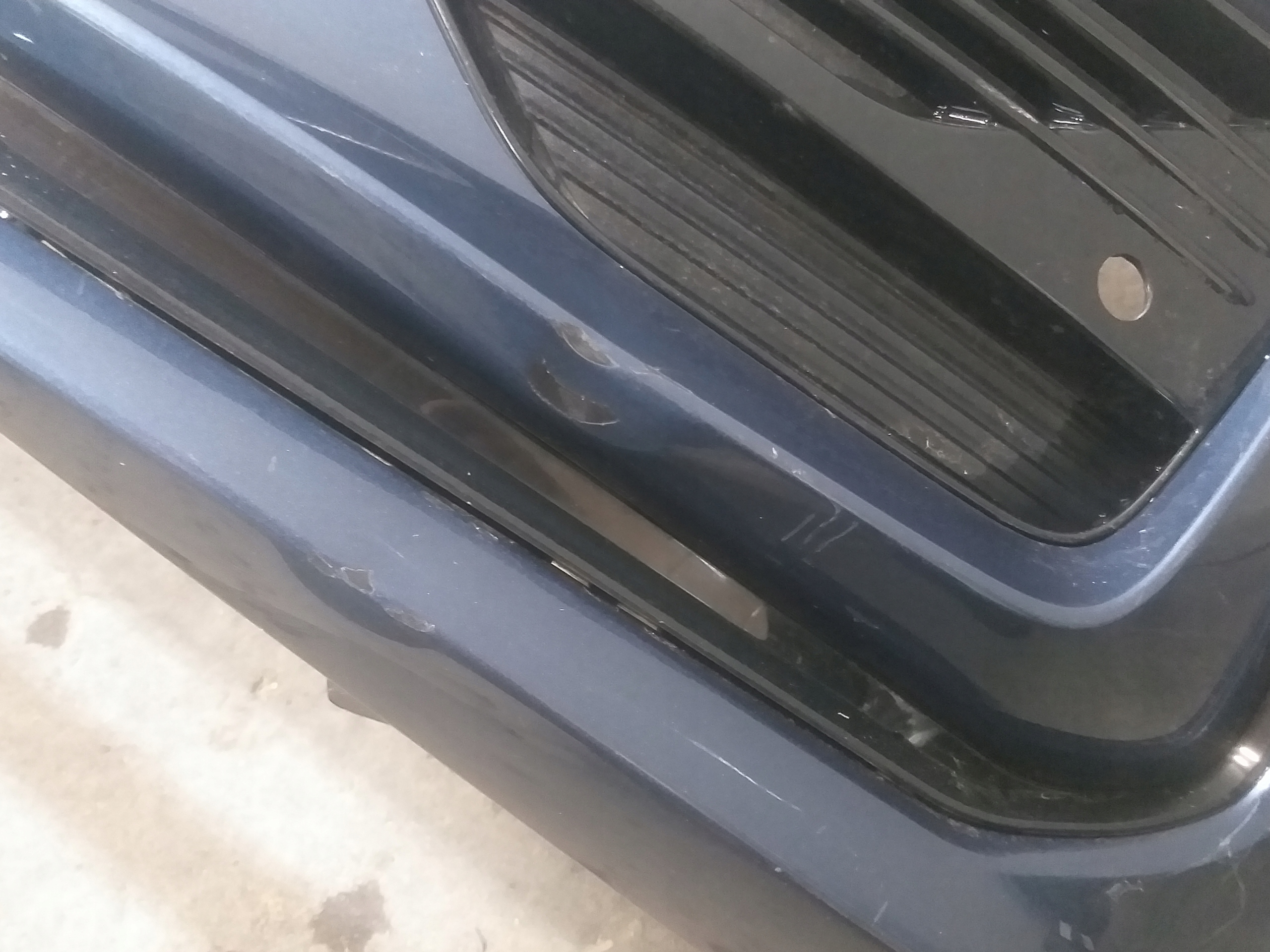 bumper front FORD FIESTA MK8 LIFT ST