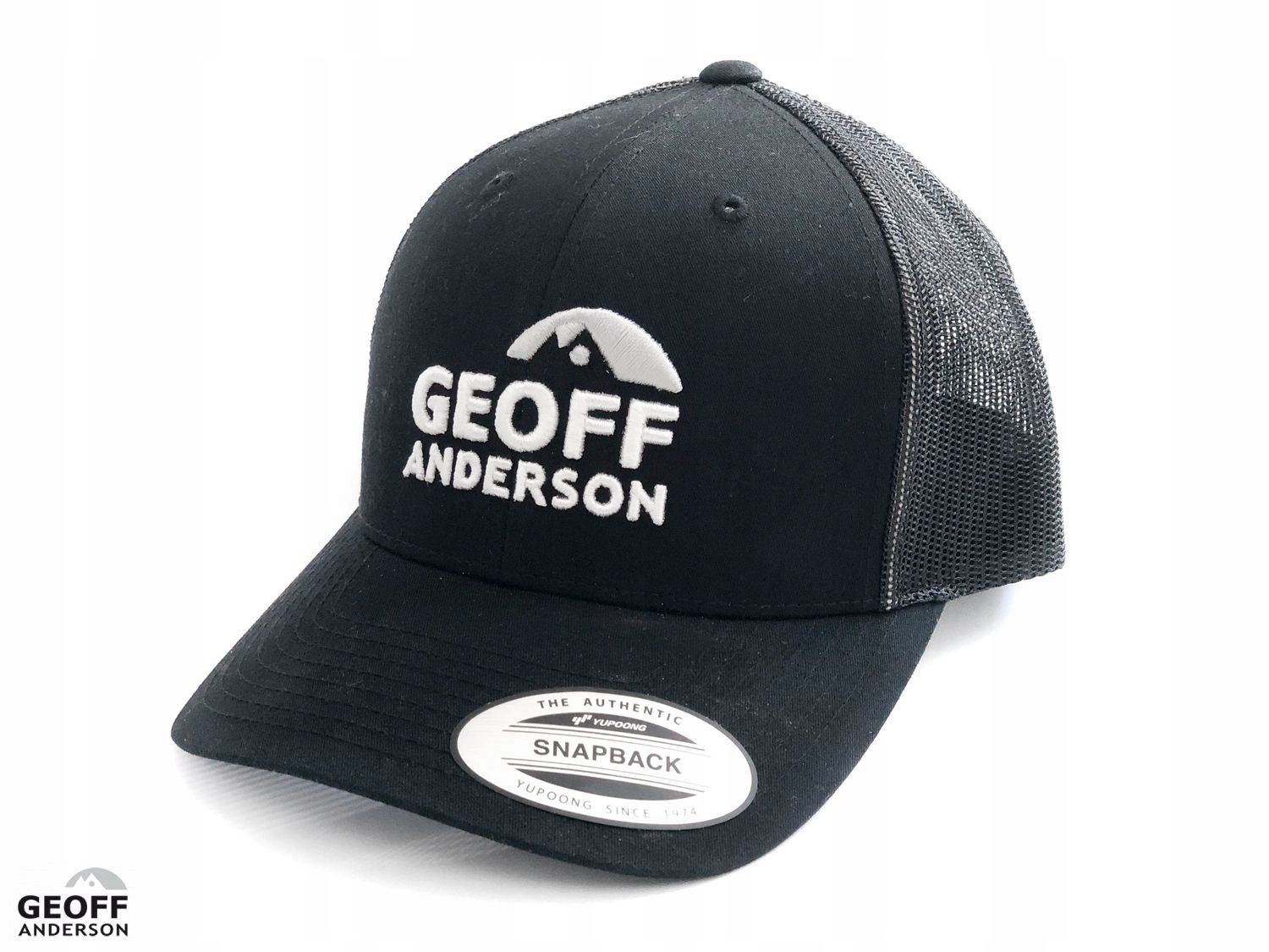 Geoff Anderson Czapka Snapback Black