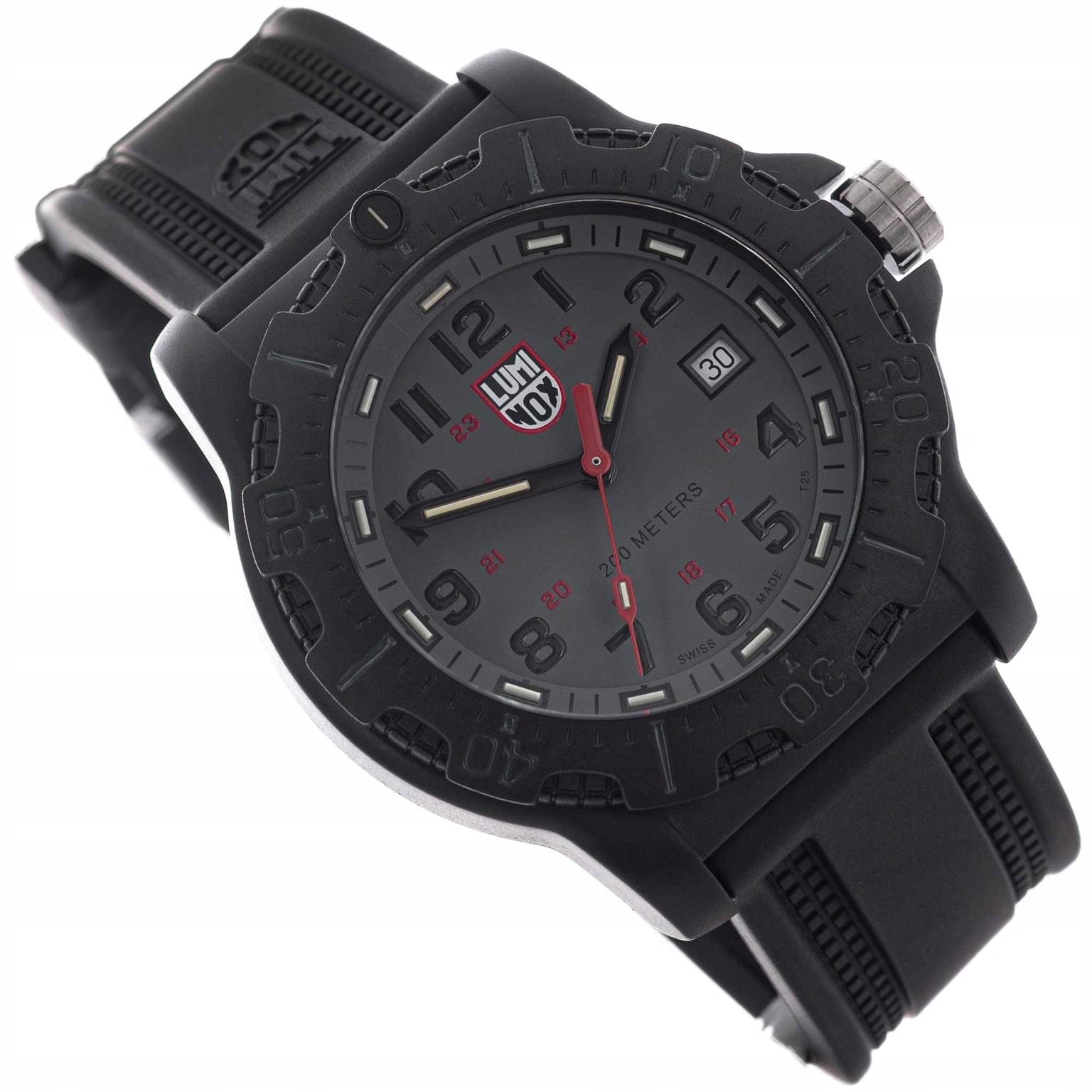 Pánské Hodinky Luminox XL.8882.F Black Ops Carbon Černé S Páskem 200 M