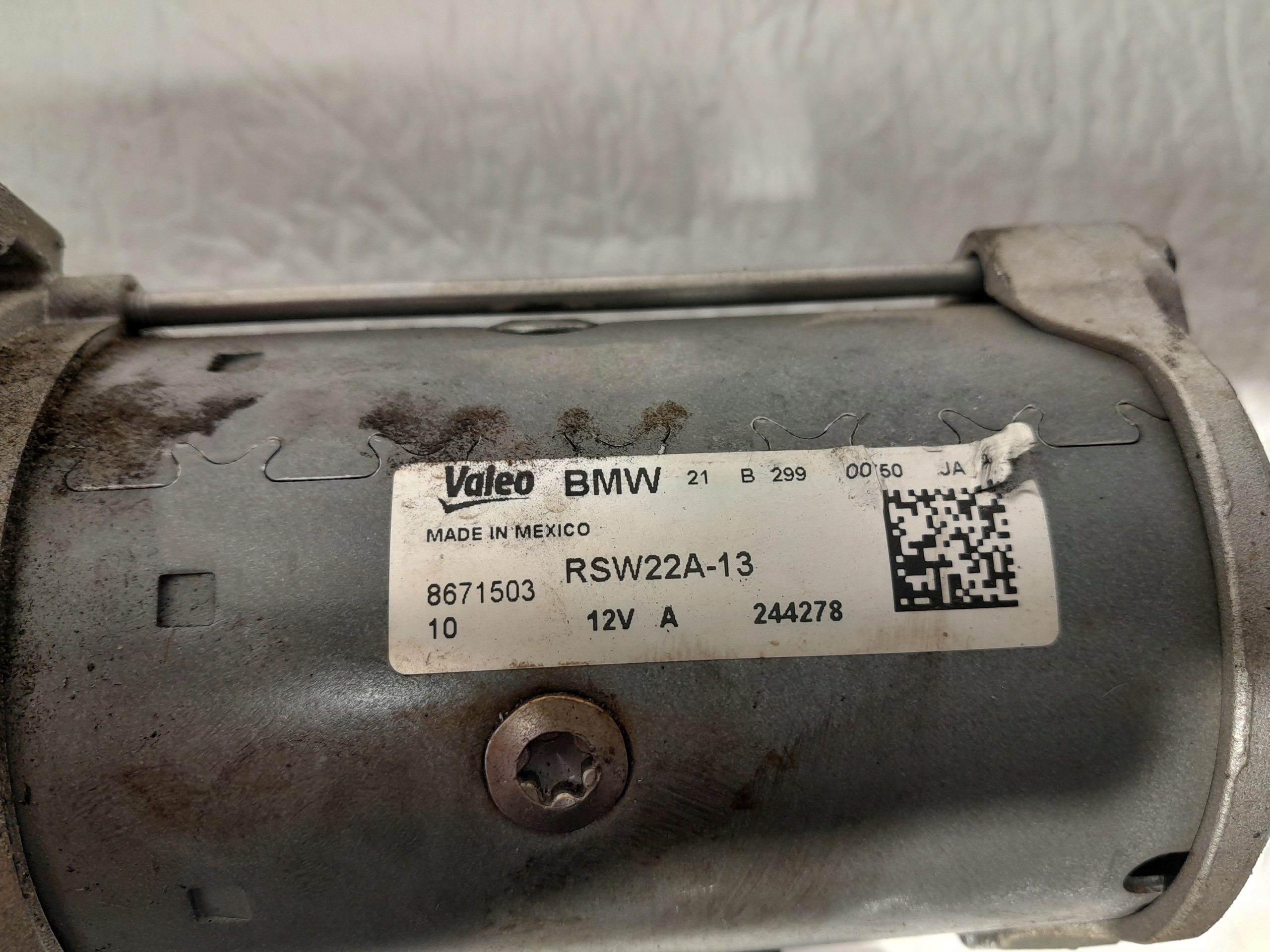 BMW X3 G01 LCI starter 8671503