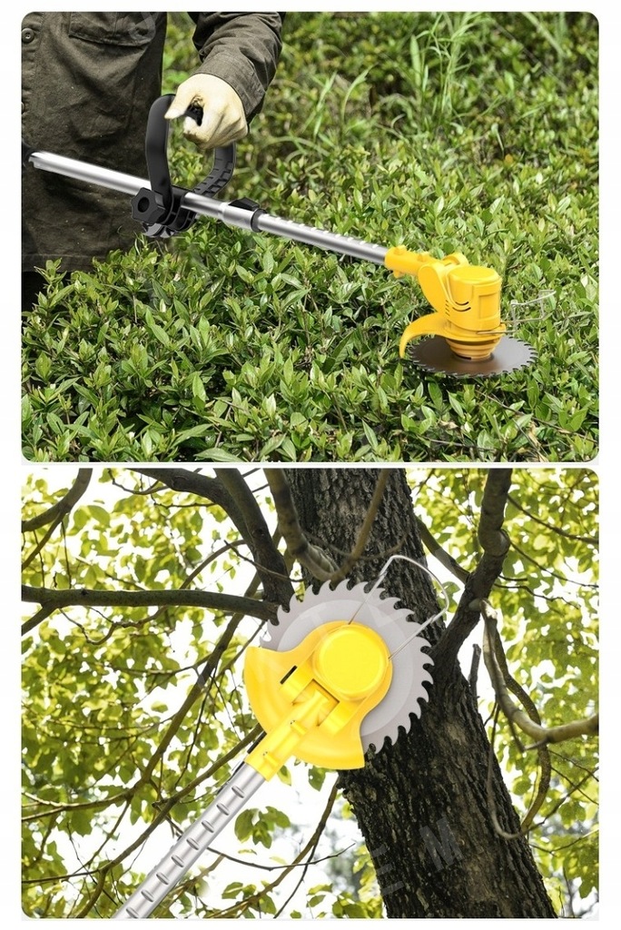 PODKASZARKA KOSA AKUMULATOROWA DO TRAWY 2 AKU Marka bez marki