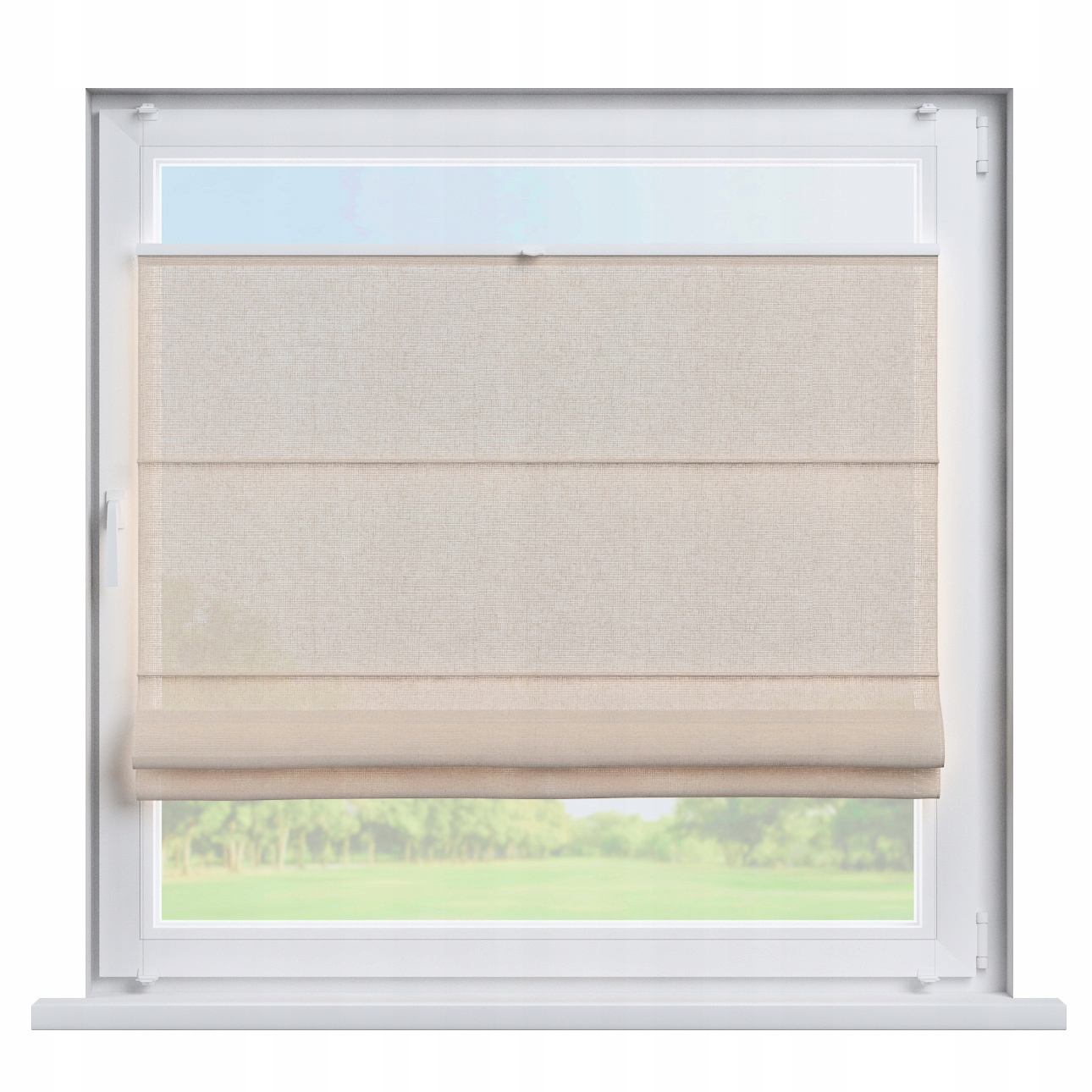 Hotová Roleta plisé Římská Sicílie 110x150 cm hnědá