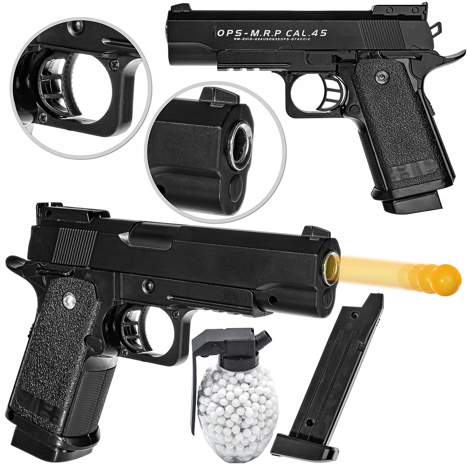 

Metalowy Replika Pistolet Kulki Colt M20 Airsoft