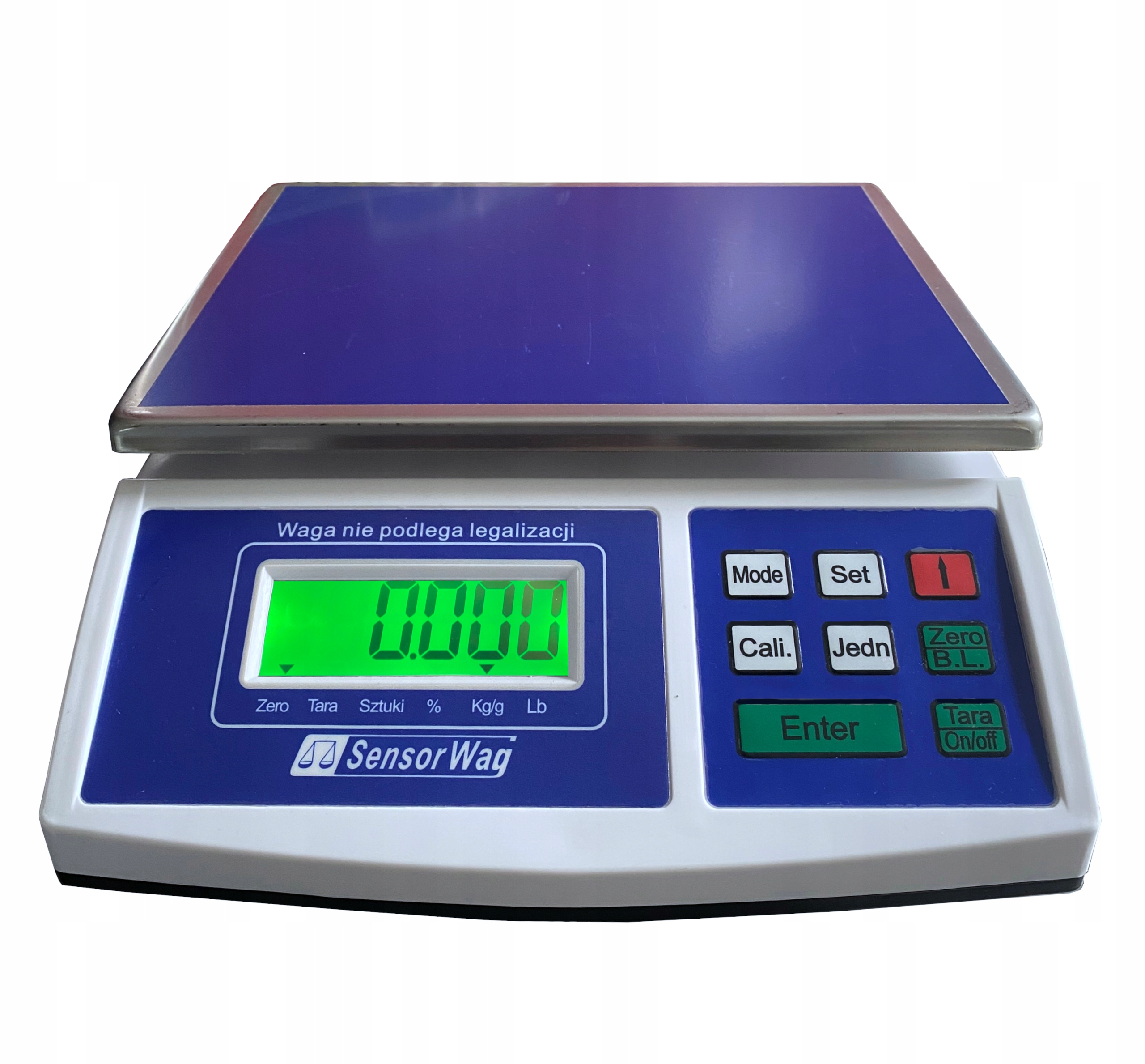 WAGA LICZĄCA SZTUKI DO 30KG 22x27CM SKLEPOWA DO PIECZAREK DO SKLEPU LCD