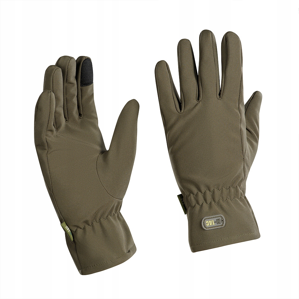 M-Tac Rękawice Taktyczne Zimowe Ocieplane Wodoodporne Soft Shell Olive S