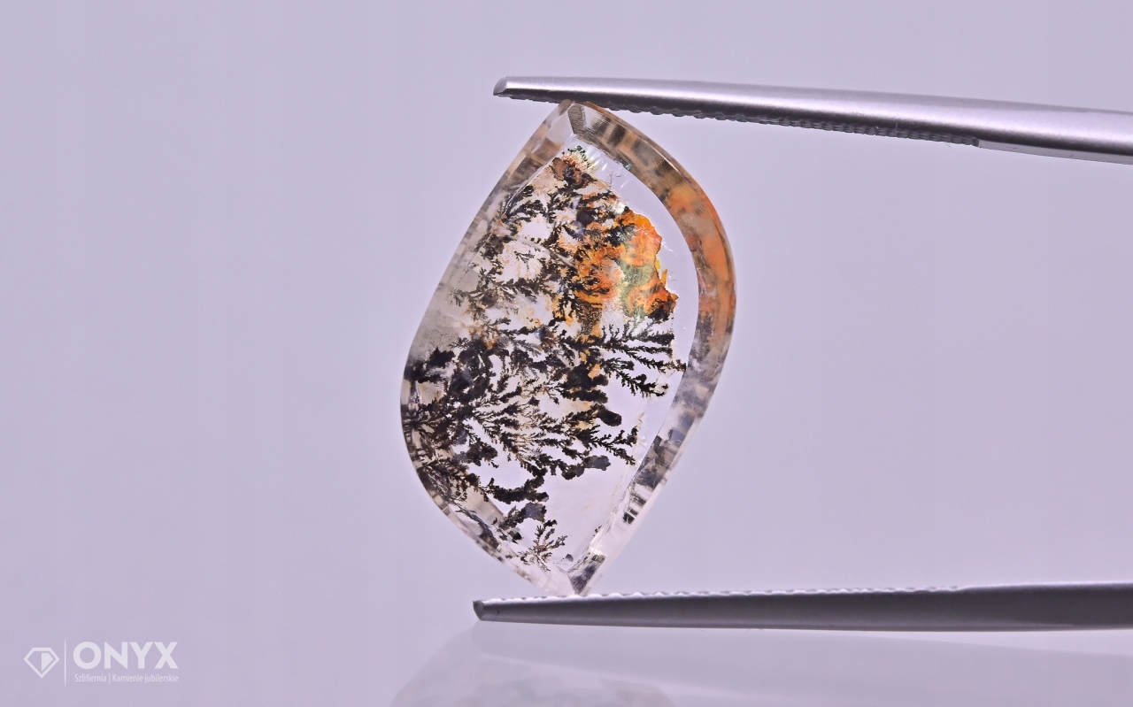 Křemen dendrit nepravidelný dlaždice 20x11,5 mm