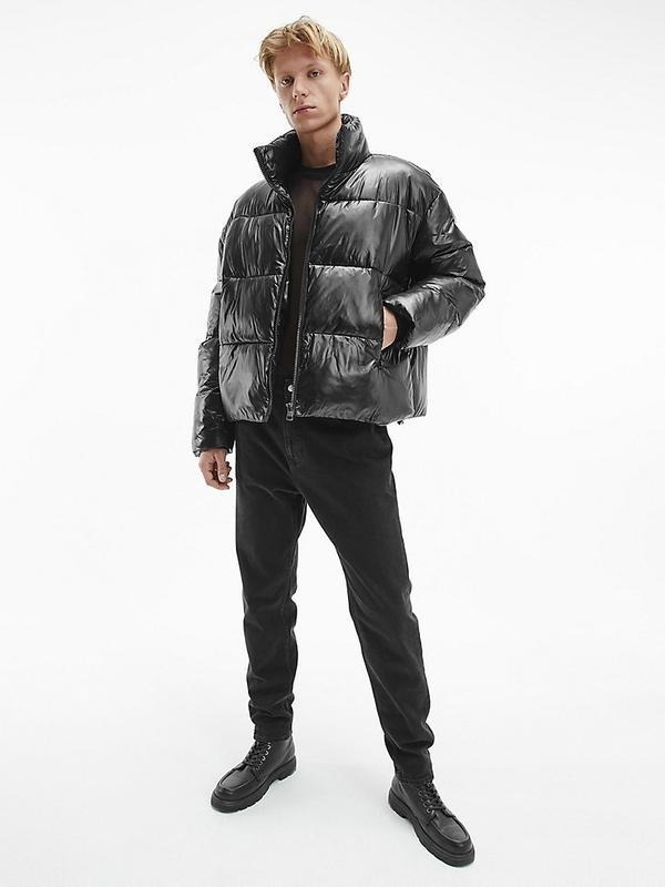 Calvin Klein Jeans Pánská péřová bunda J40J400153 R L