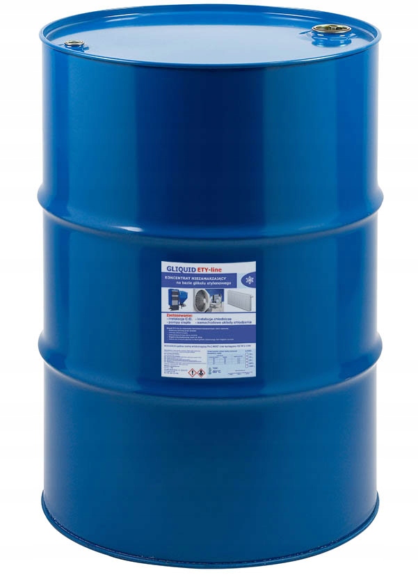 koncentrát ethylenglykolové instalace -80°C 200L