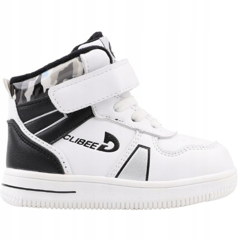 BOTKI CHŁOPIĘCE SPORTOWE OCIEPLANE ŚNIEGOWCE DZIECIĘCE SUWAKI RZEPY BIAŁE Kolor biały