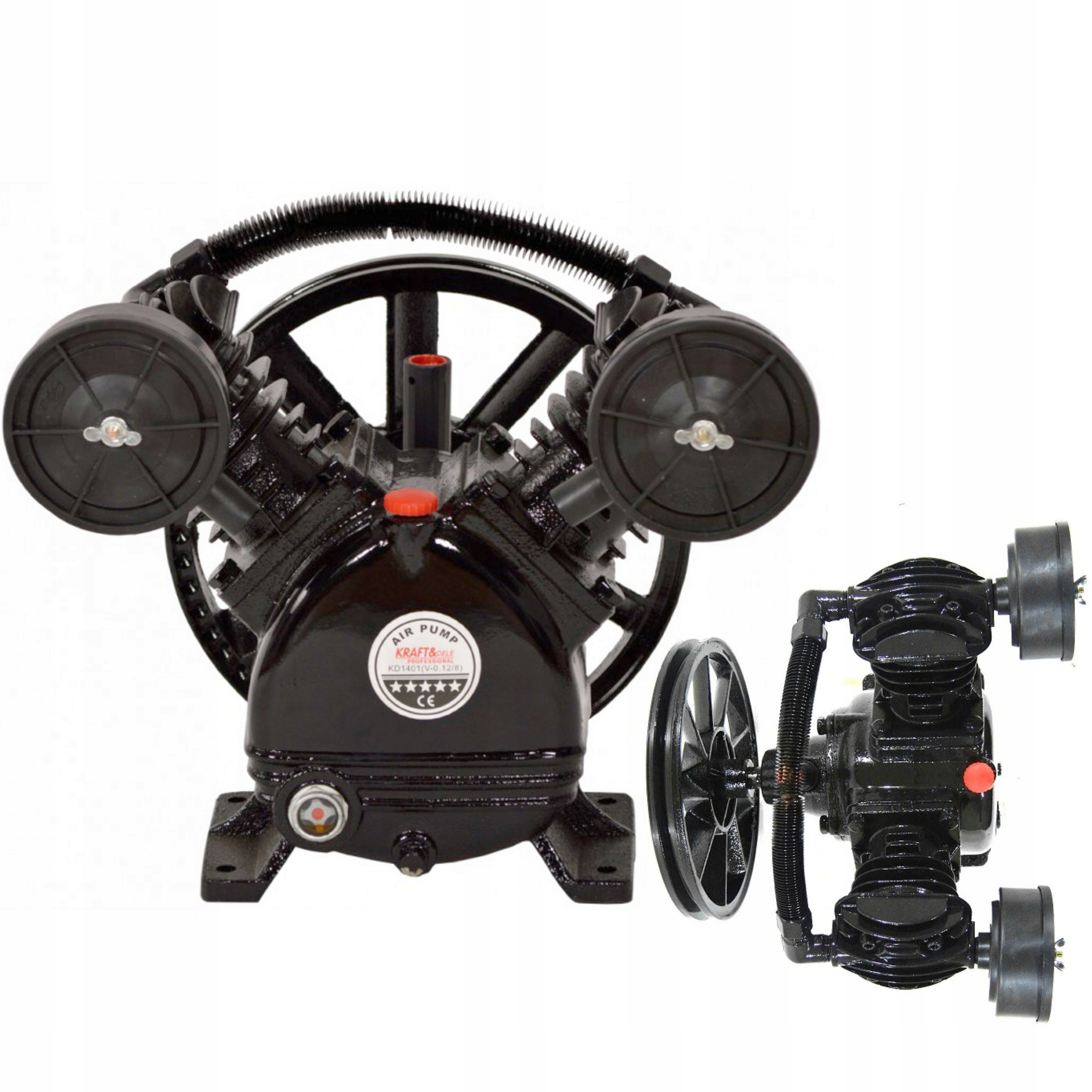 Kraft&dele Kompresor Vzduchu 1,5KW 2-PIESTOVÝ 8BAR Olejový Kompresor KD1401