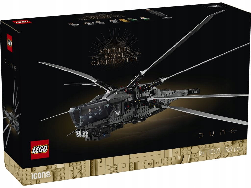 Lego 10327 Ikony Duny – Atreidská královská ornitoptéra