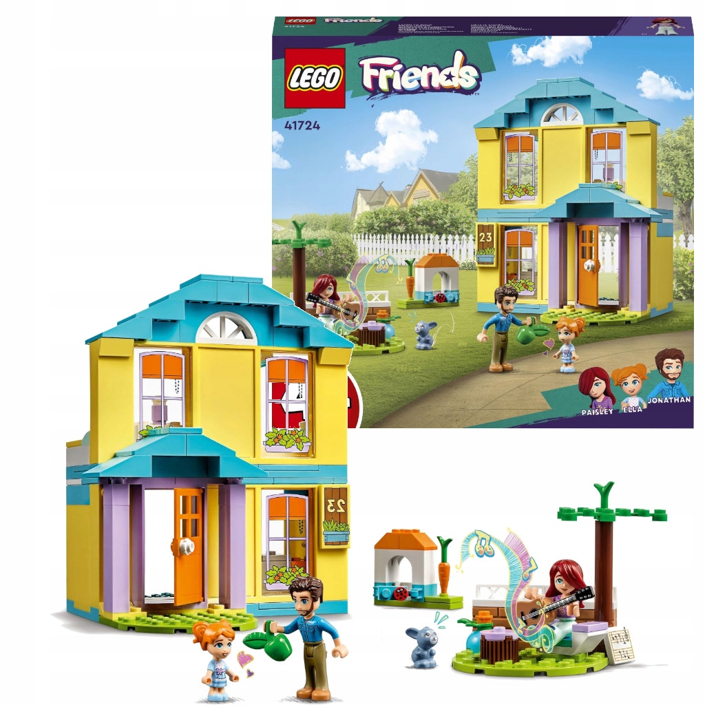 Lego Friends 41724 Dům s Paisleyovým vzorem