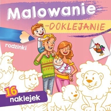 

Malowanie Doklejanie Naklejki Kolorowanka