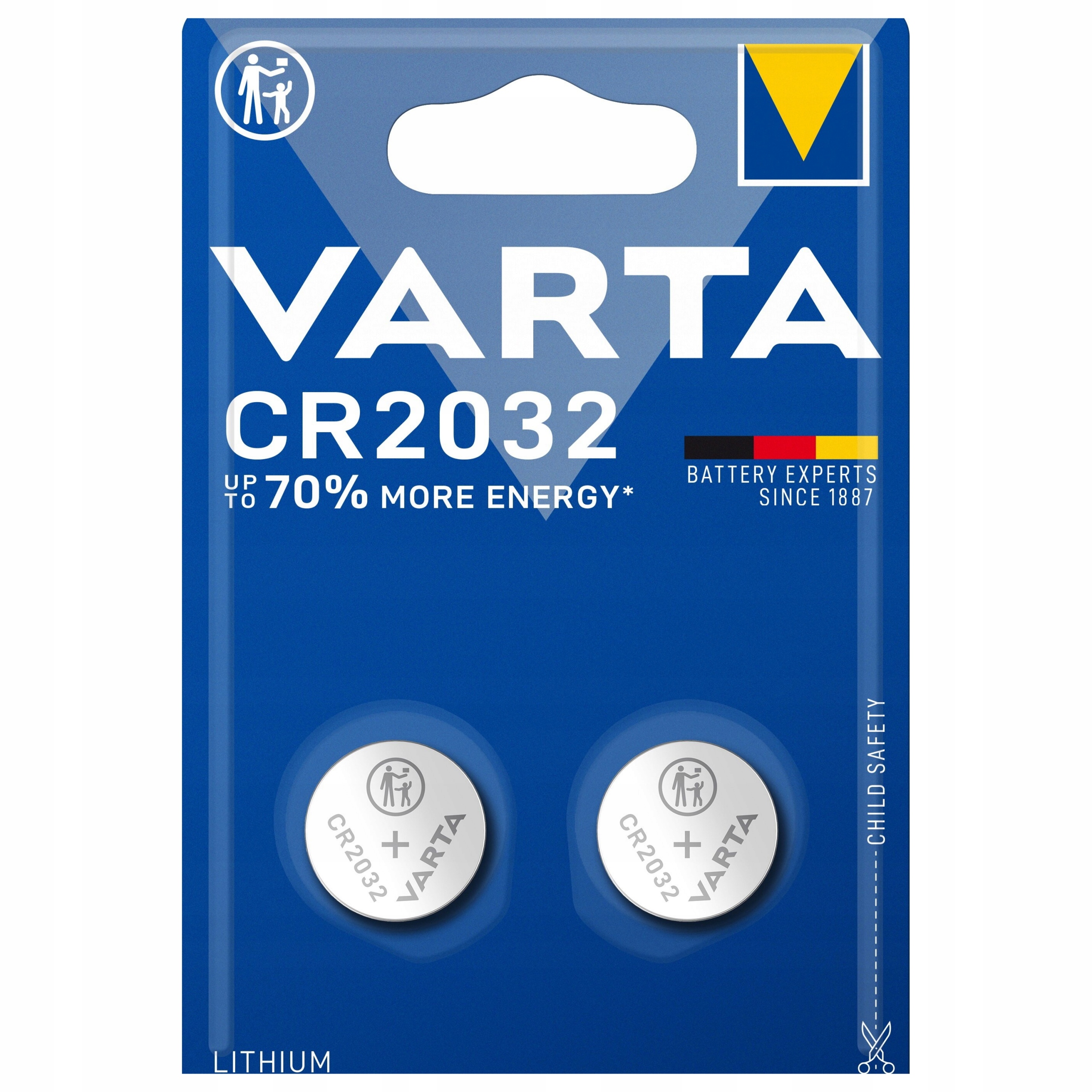 

Bateria Varta CR2032 3V litowa blister 2szt