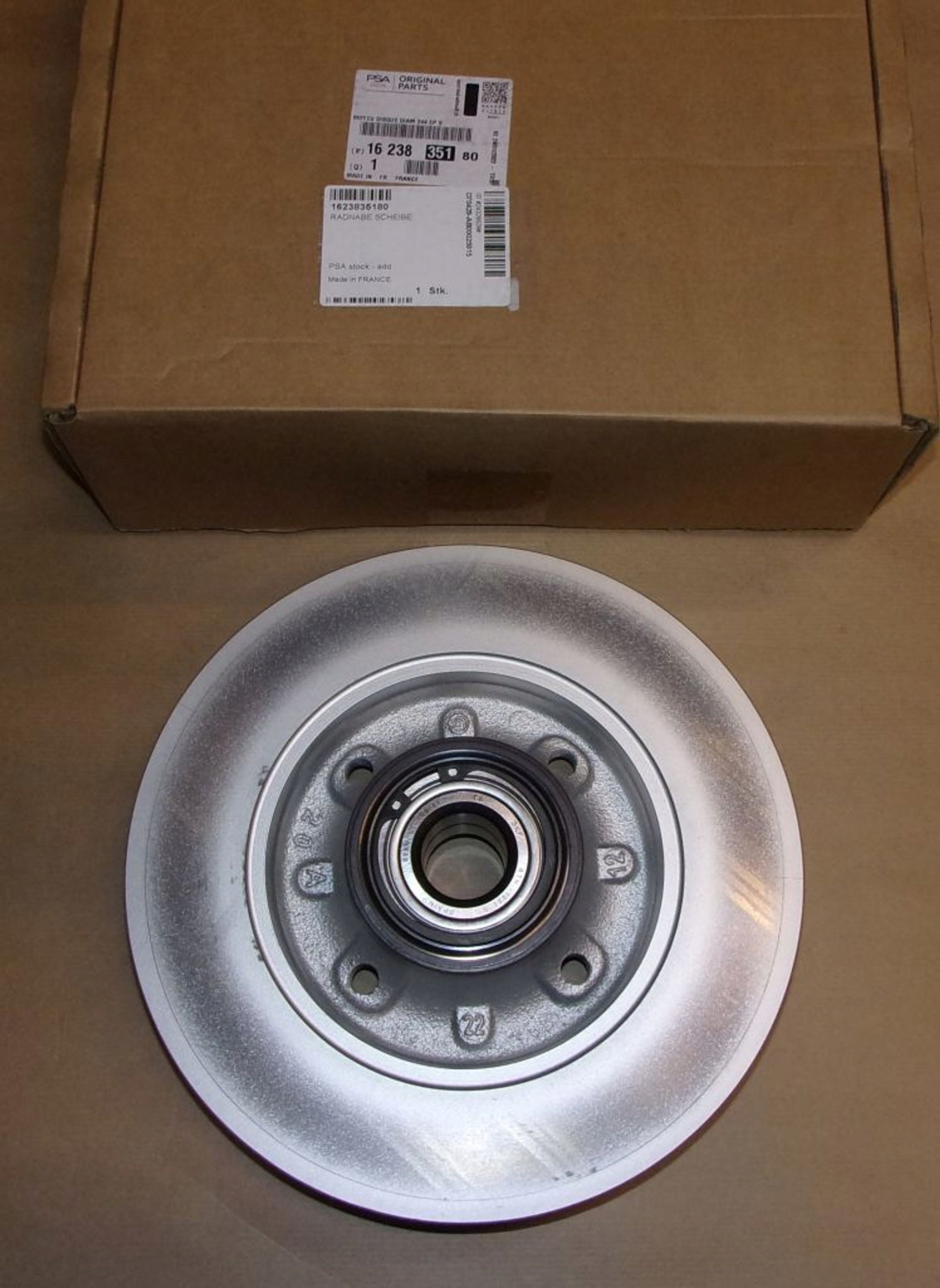 Brzdový Kotouč 208,2008 Zadní 1623835180