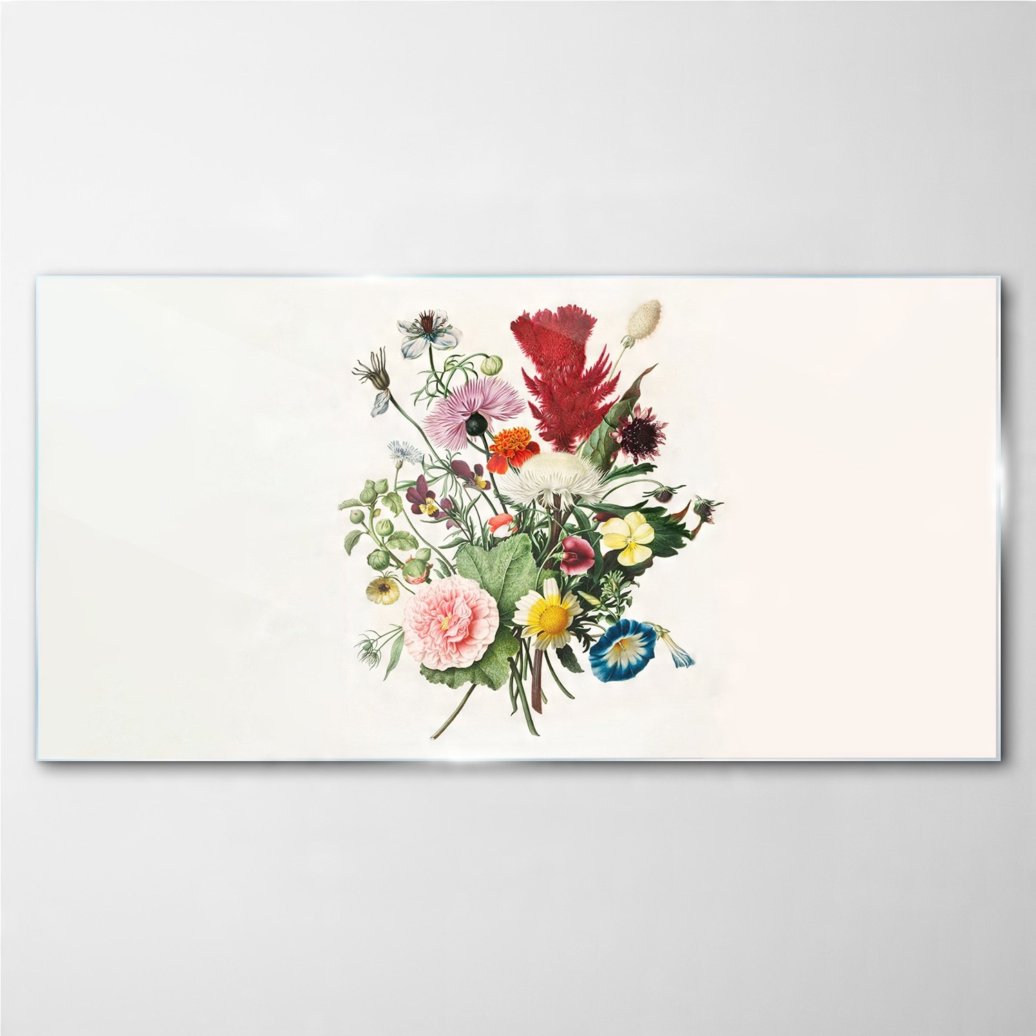 

Obraz na ścianę szklany Kwiaty rośliny 140x70 cm
