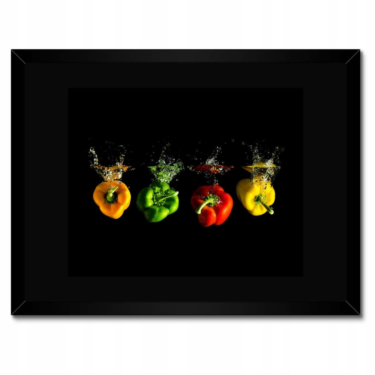 Plakáty v rámu 40x30 Paprika Papričky Voda