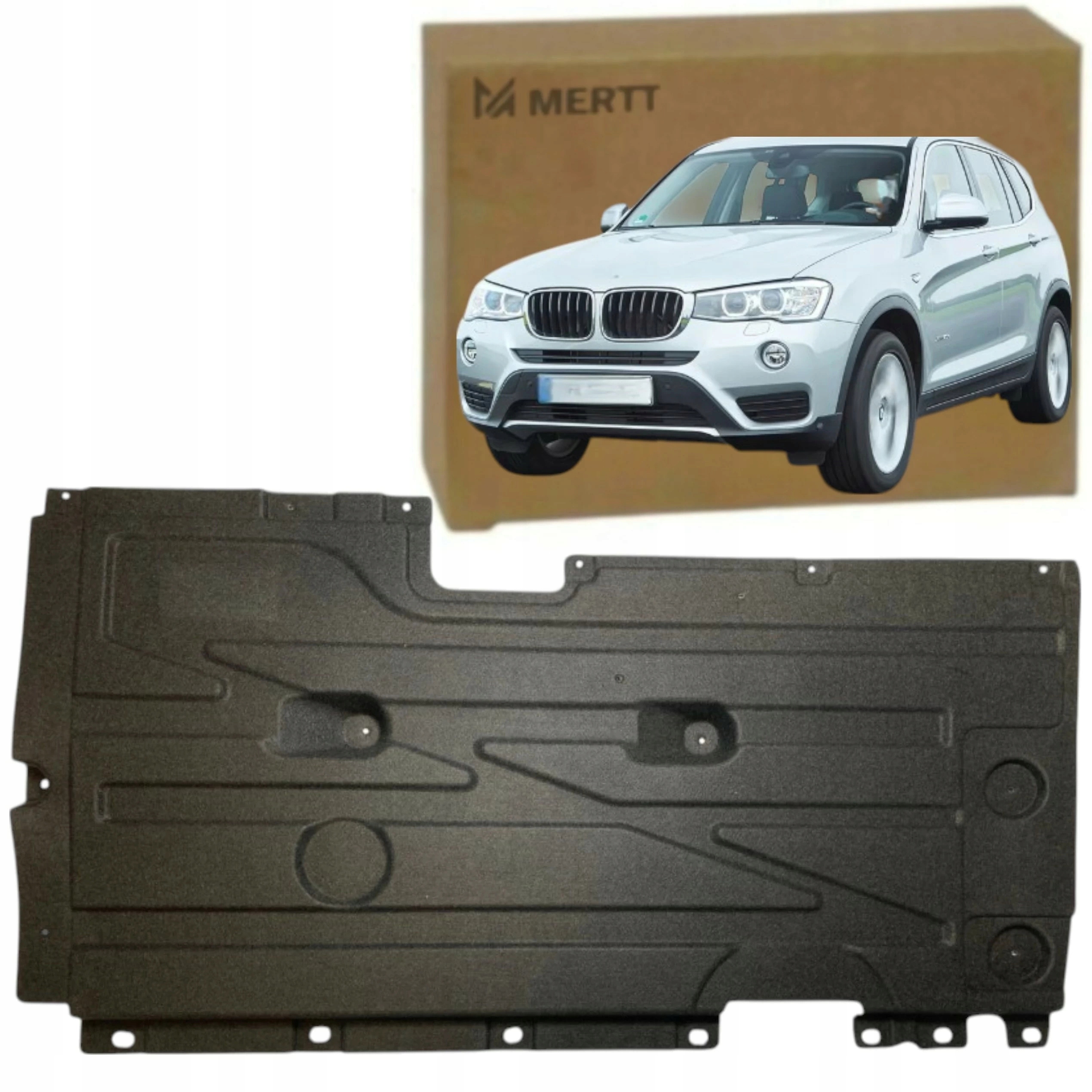 Levá Středová Ochrana podvozku, přední podlaha Bmw X3 F25 X4 F26 2010-2018