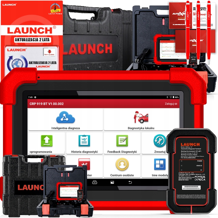 Launch CRP919XBT Nový model 23/24 Poľský Bluetooth