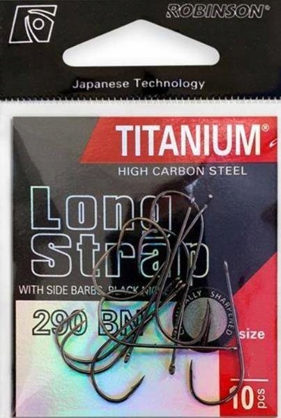

Haczyk Titanium Long Strap 290BN #10 10x Robinson