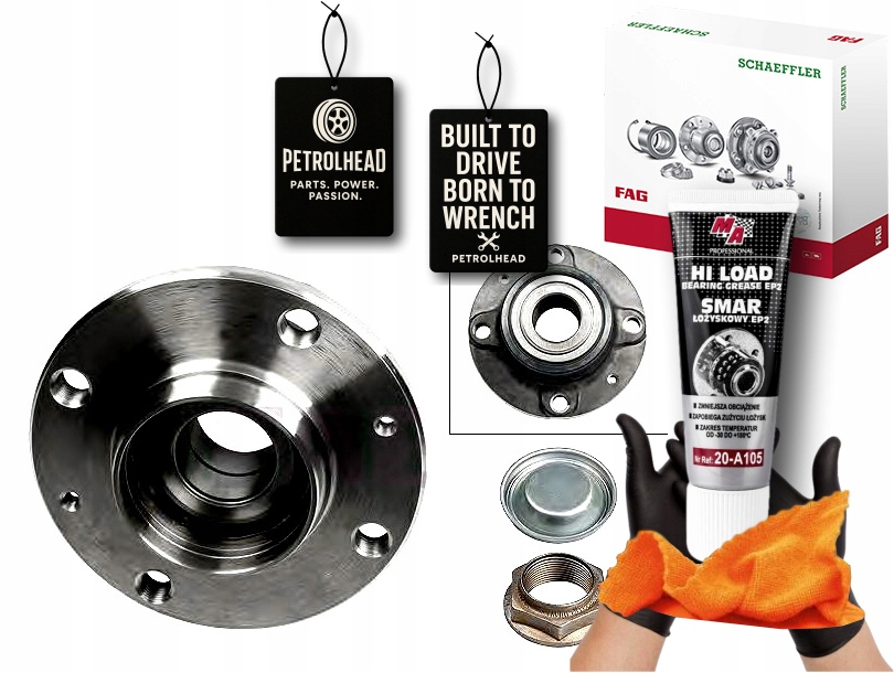 Ložisko Kola Citroen Zadní Berlingo Fag #Petrolhead Pro+ Kit7