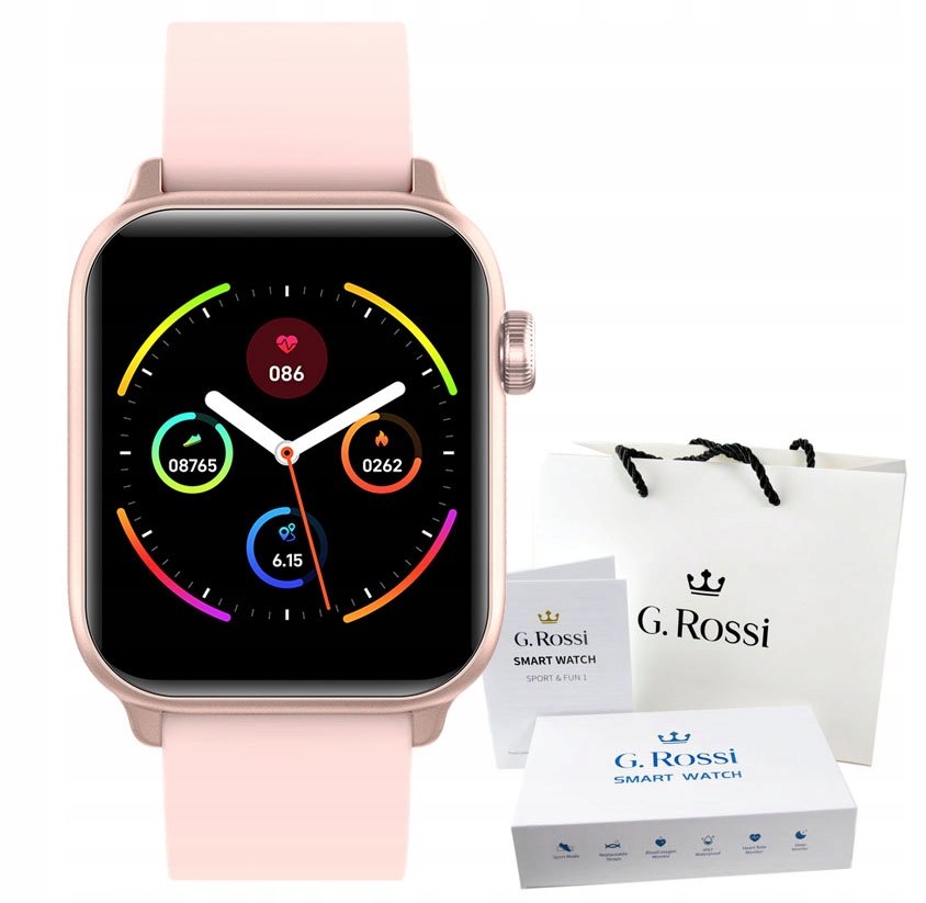 

G.rossi zegarek Smartwatch Sms Kroki Fb Puls