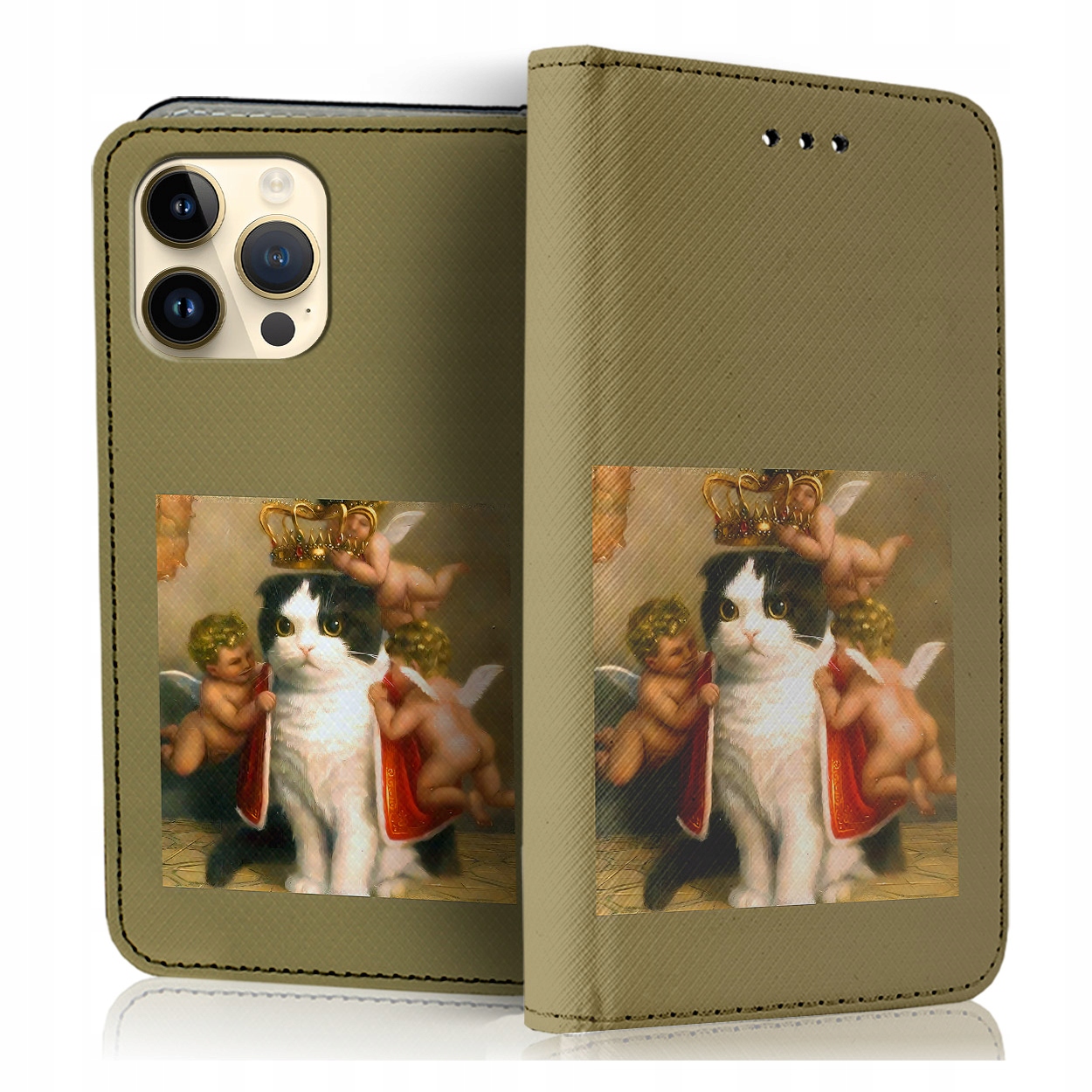 Etui Z Klapką Na Telefon Apple Iphone 14 Pro Max Case Pokrowiec Szkiełko