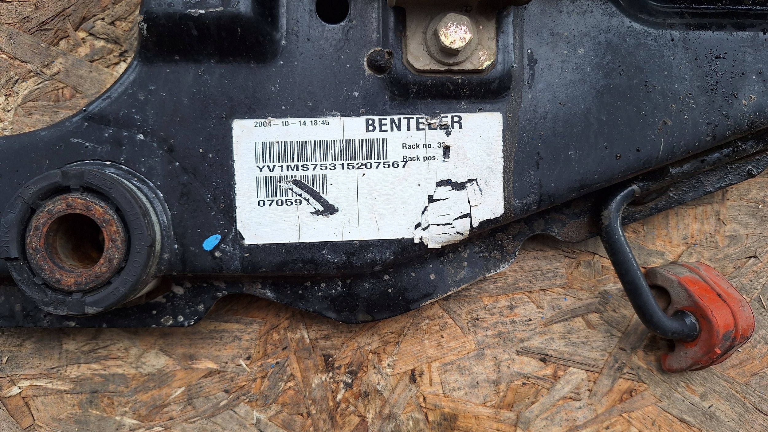 axle beam subframe axle beam sider front FORD FOCUS MK2 C-MAX MK1