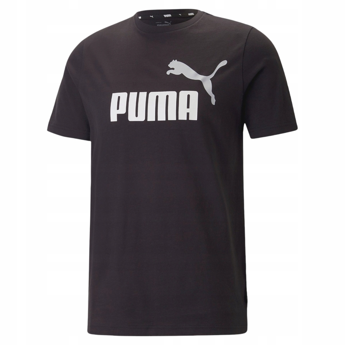 PUMA KOSZULKA MĘSKA T-SHIRT ESS+2 COL CZARNA r.M