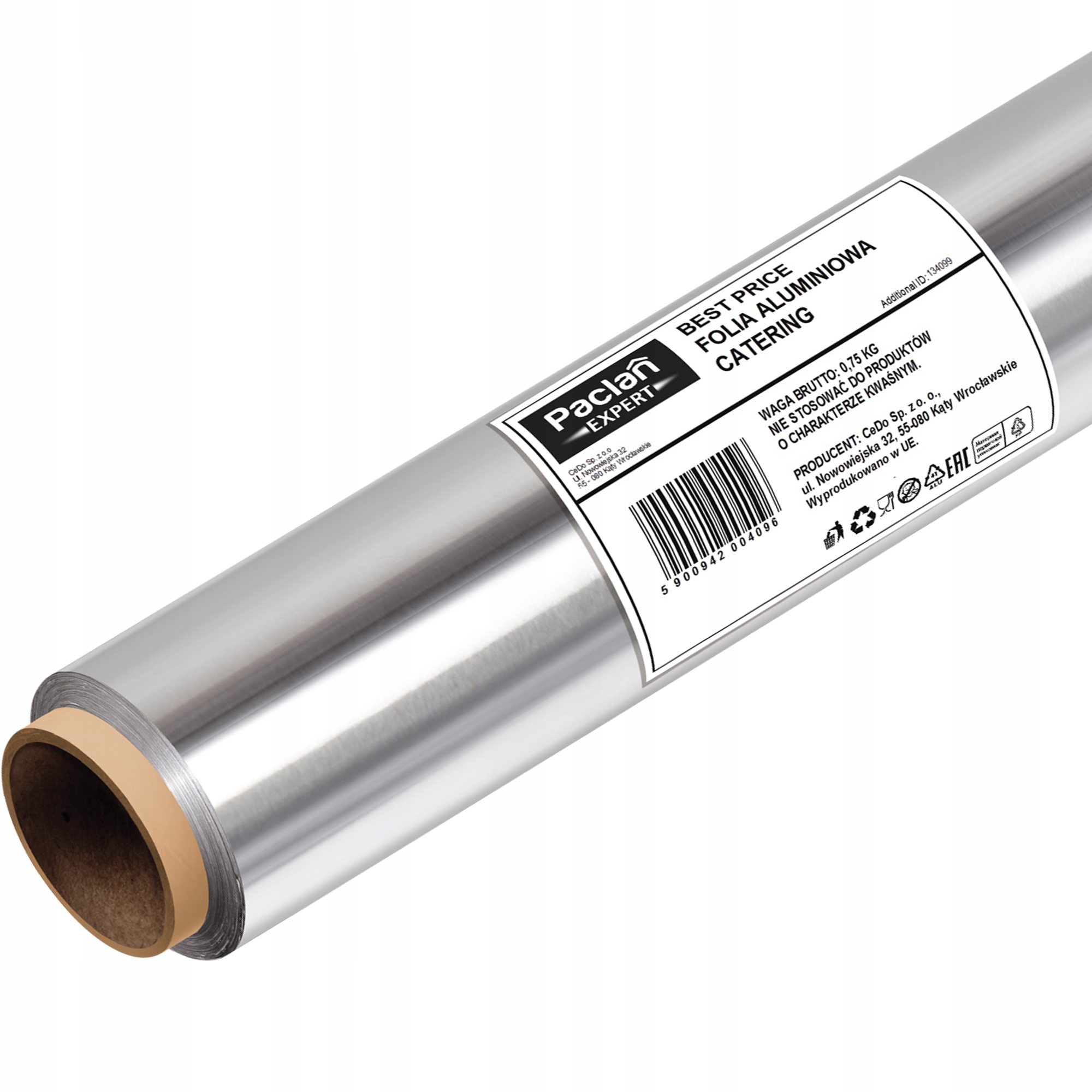 

Folia Aluminiowa Paclan Expert Kuchenna 0.75kg 60m