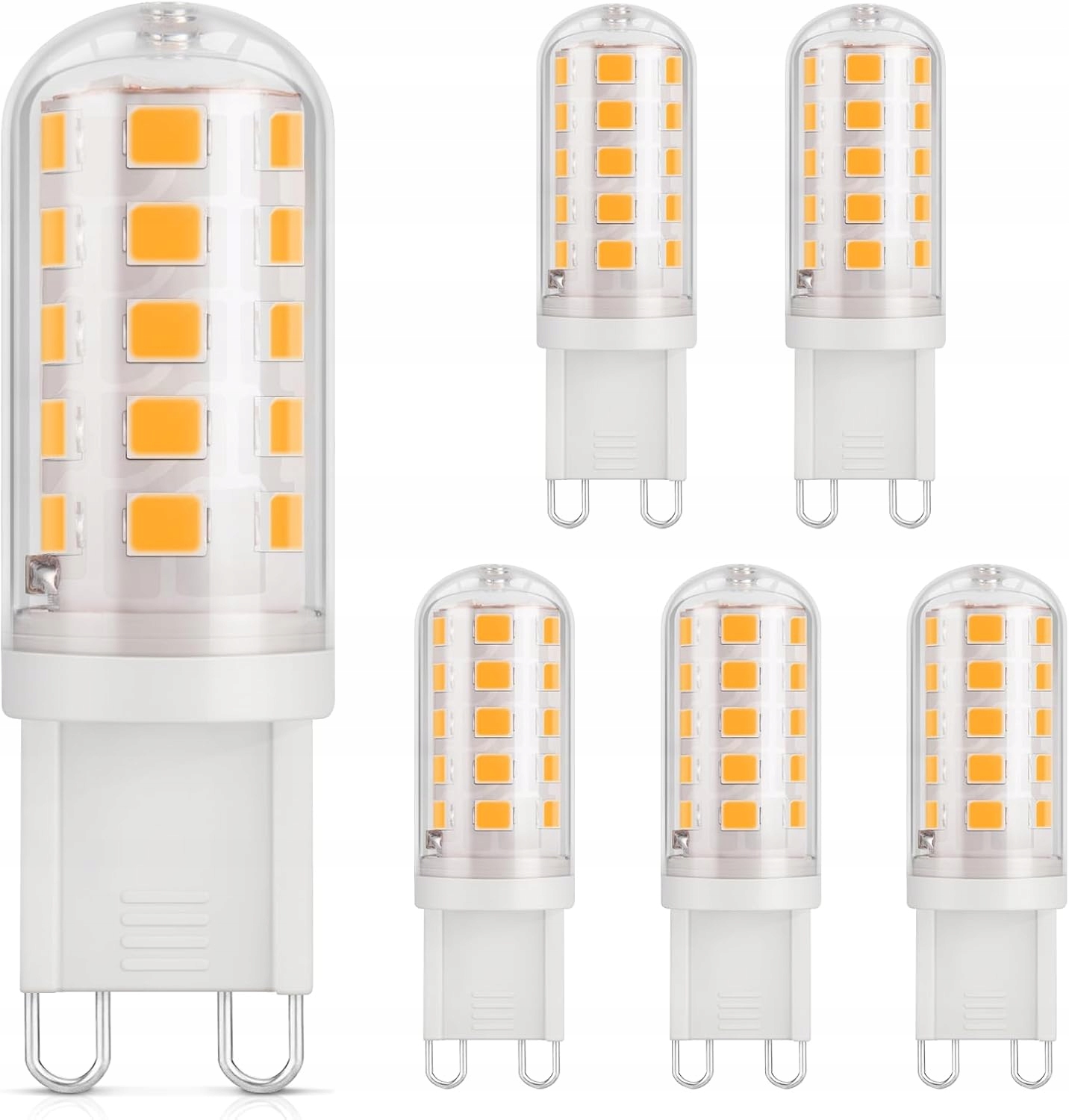 Led žárovka G9 230V DiCUNO bílá teplá 3000K 3W 480lm