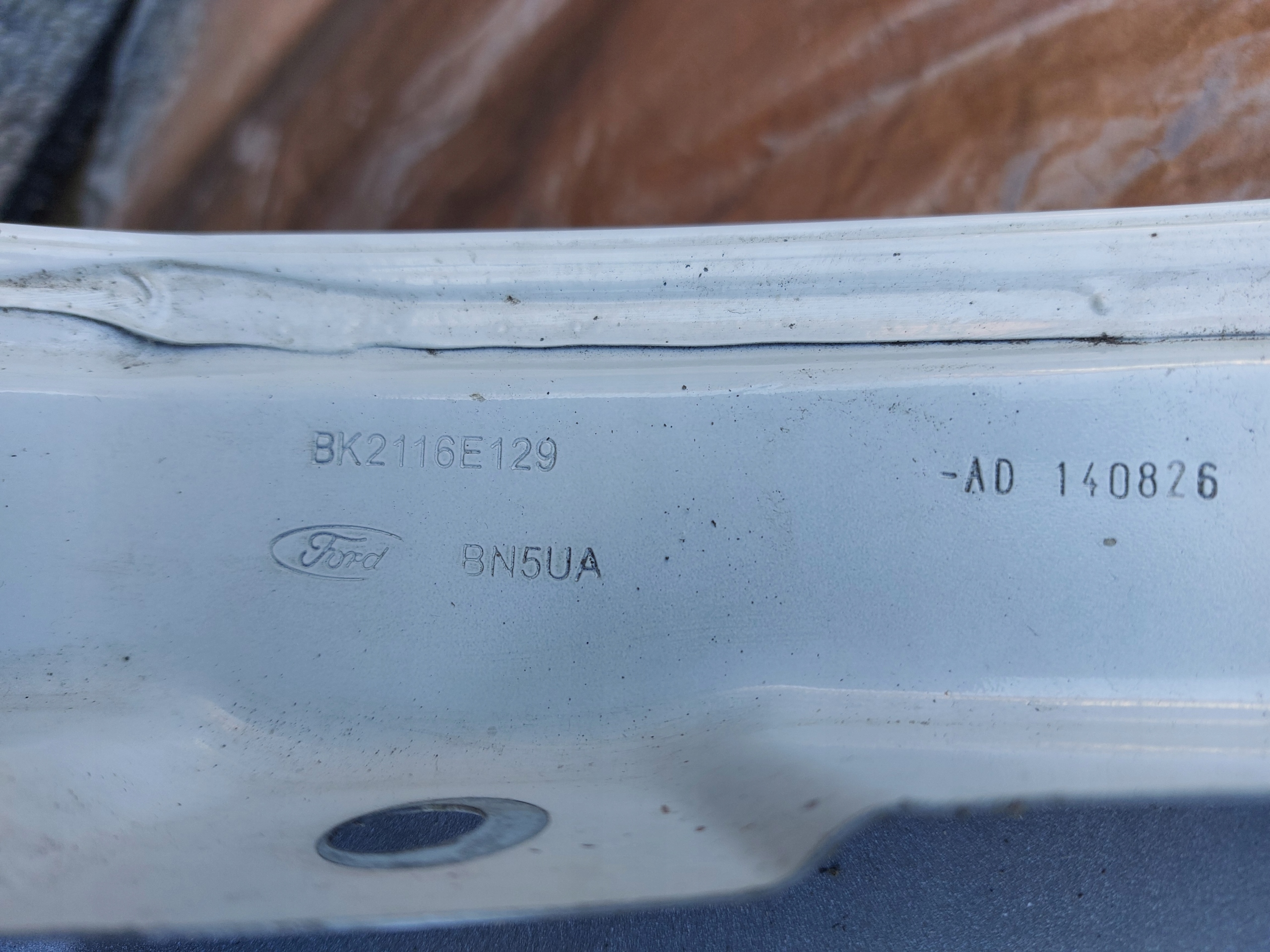 fender front left front FORD TRANSIT CUSTOM 12