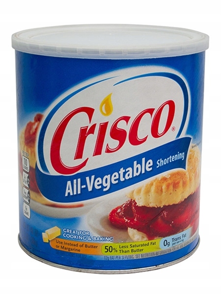 Tłuszcz roślinny Shortening Crisco z Usa 1,36 kg