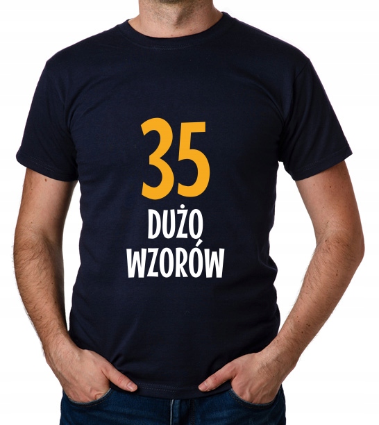 

koszulka prezent 35 Urodziny Pomysł Na 35- Te Lat