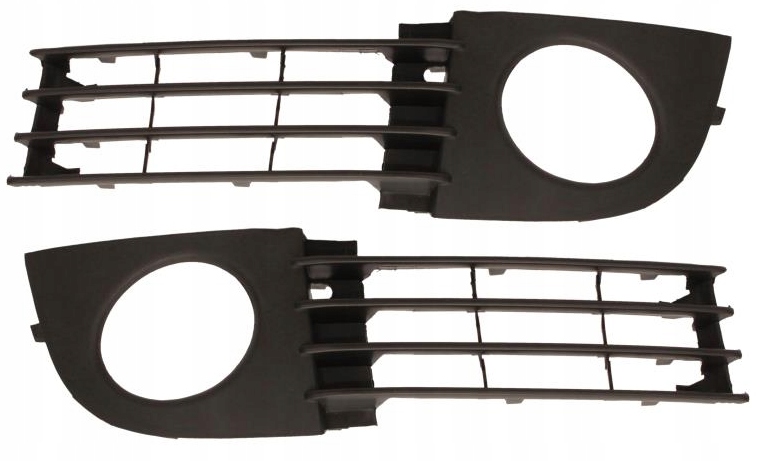 AUDI A6 C5 2001-2005 ATRAPA KRATKA HALOGENU ZESTAW LEWA PRAWA KOMPLET