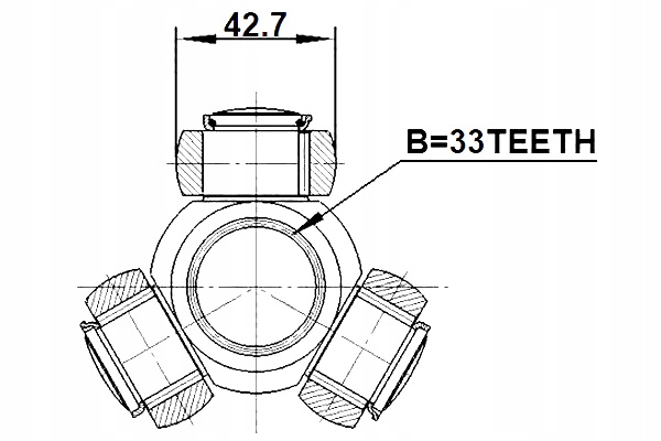 FEBEST TRIPOD JOINT HYUNDAI I45 Producent części Febest